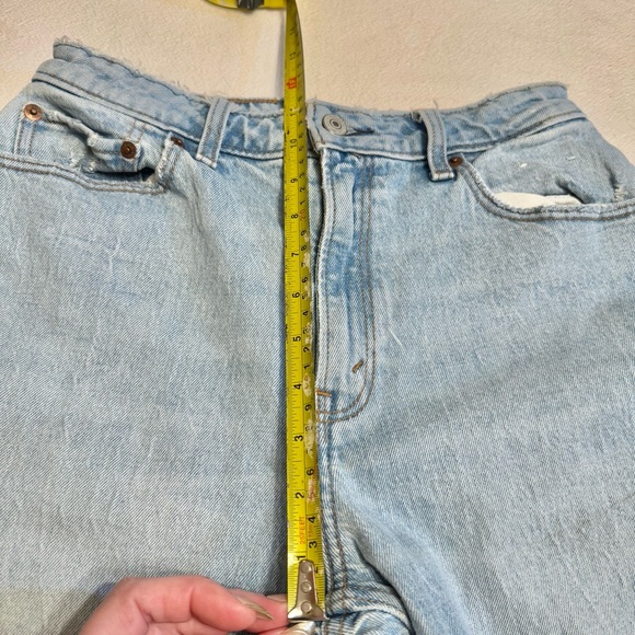 Abercrombie and Fitch A&F The High Rise Mom Jean 28 6 6 Curve Love - Picture 6 of 11